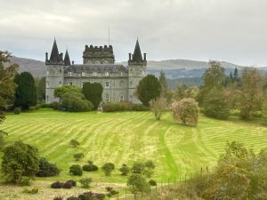Life-changing year, Campbell Castle, Inverary, Scotland