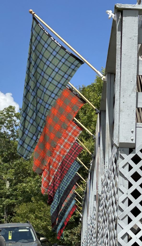 Highland Games Tartan Flags