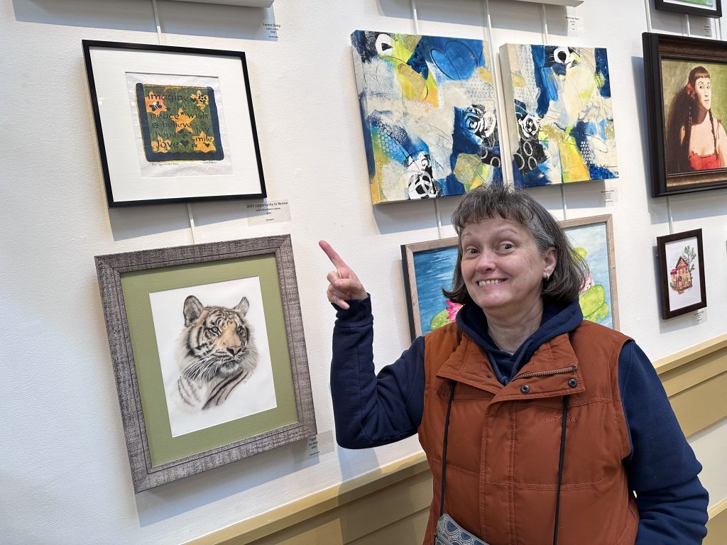 Jackie at ReNew Exhibition in New Bern, NC
